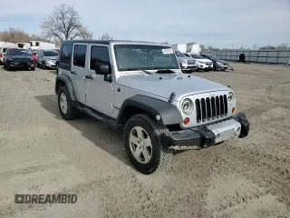 2008 Jeep Wrangler Unlimited Sahara with VIN 1J4GA59148L652001, listed as a Copart auction lot 48599655 with 161,436 mi miles and Clean title. Bid and sale history available at DreamBid. Image 11.