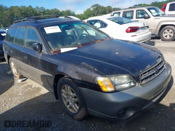 2001 Subaru Legacy Outback Limited с VIN 4S3BH686917669423, выставлен на аукционе IAAI как лот 42519200 с пробегом 889 430 миль миль и . История ставок и продаж доступна на DreamBid. Изображение 1.