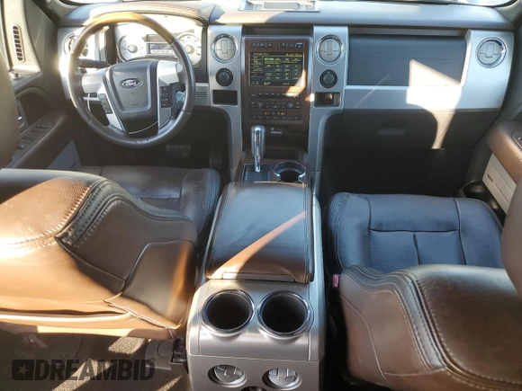 2009 Ford F-150 XL with VIN 1FTPW14V39FB05831, listed as a Copart auction lot 85943924 with 133,893 mi miles and Salvage title. Bid and sale history available at DreamBid. Image 8.