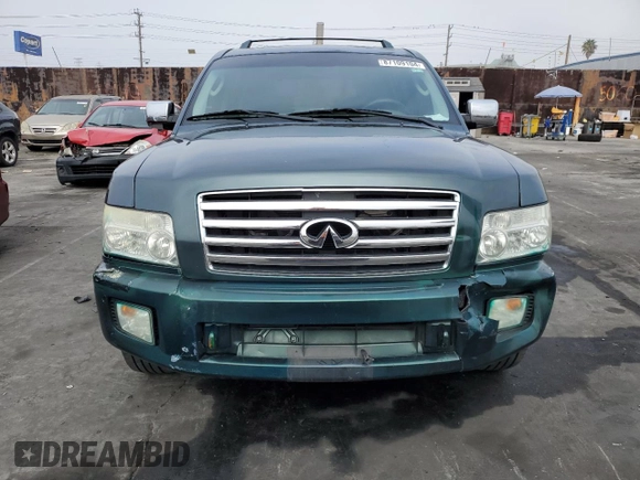 2004 Infiniti QX56 with VIN 5N3AA08A94N810964, listed as a Copart auction lot 87109104 with 0 mi miles and Salvage Title. Bid and sale history available at carsss.com. Image 5.