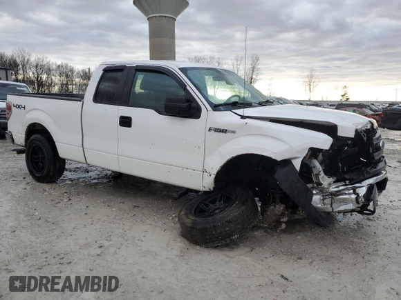 2014 Ford F-150 XL with VIN 1FTFX1EF4EKD82862, listed as a Copart auction lot 46857695 with Not provided miles and Clean title. Bid and sale history available at DreamBid. Image 4.