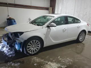 2011 Buick Regal CXL RL4 with VIN W04GS5EC8B1060446, listed as a Copart auction lot 89345785 with 50,634 mi miles and Salvage Title. Bid and sale history available at carsss.com. Image 1.