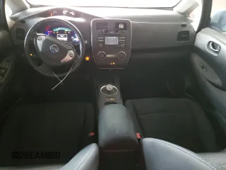 2015 Nissan LEAF S with VIN 1N4AZ0CP7FC314129, listed as a Copart auction lot 55660825 with 19,773 mi miles and Clean Title. Bid and sale history available at DreamBid. Image 8.