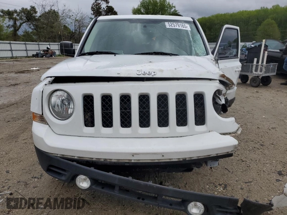 2017 Jeep Patriot Latitude with VIN 1C4NJPFB9HD187411, listed as a Copart auction lot 52579165 with 153,869 mi miles and Salvage Title. Bid and sale history available at DreamBid. Image 5.