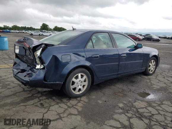 2005 Cadillac CTS with VIN 1G6DP567850144968, listed as a Copart auction lot 63468414 with 164,781 mi miles and Salvage Title. Bid and sale history available at carsss.com. Image 3.
