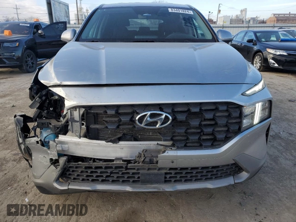 2022 Hyundai Santa Fe SE with VIN 5NMS1DAJ8NH424117, listed as a Copart auction lot 83401824 with 42,767 mi miles and Salvage Title. Bid and sale history available at carsss.com. Image 5.