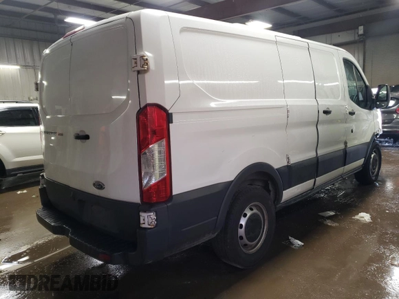 2018 Ford Transit with VIN 1FTYR1ZM5JKA51164, listed as a Copart auction lot 47960375 with 188,451 mi miles and Salvage Title. Bid and sale history available at carsss.com. Image 3.
