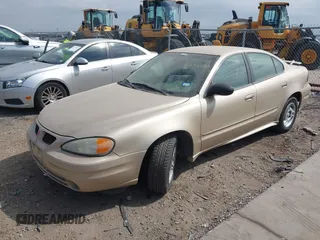 2003 Pontiac Grand Am SE with VIN 1G2NE52F73C171244, listed as a IAAI auction lot 41572797 with 5 mi miles. Bid and sale history available at carsss.com. Image 2.