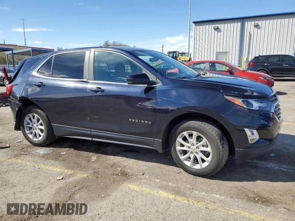 2021 Chevrolet Equinox LT with VIN 3GNAXUEV2MS135014, listed as a Copart auction lot 48268655 with 77,973 mi miles and Salvage Title. Bid and sale history available at DreamBid. Image 4.