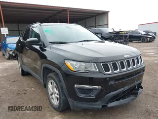 2019 Jeep Compass Sport z VIN 3C4NJCAB2KT848049, wystawiony jako IAAI lot #42119957 z przebiegiem 119 638 mil mil oraz . Historia ofert i sprzedaży dostępna na DreamBid. Obrazek 1.