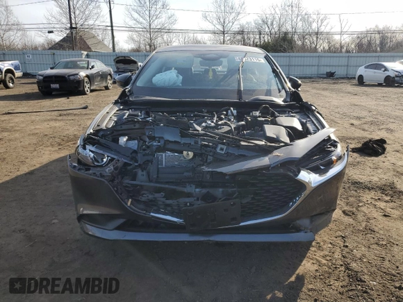 2025 Mazda 3 S Select Sport with VIN JM1BPABM2S1756758, listed as a Copart auction lot 48673115 with 4,146 mi miles and Salvage Title. Bid and sale history available at DreamBid. Image 5.
