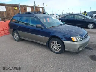 2004 Subaru Legacy Wagon Outback w/RL Equip with VIN 4S3BH675046613583, listed as a IAAI auction lot 41276224 with 1 mi miles. Bid and sale history available at carsss.com. Image 1.
