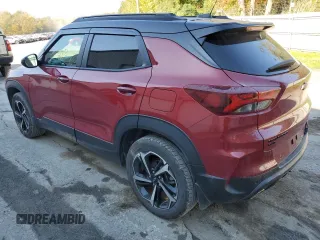 2021 Chevrolet TrailBlazer RS with VIN KL79MUSL7MB126132, listed as a Copart auction lot 70269433 with 45,143 mi miles. Bid and sale history available at carsss.com. Image 2.