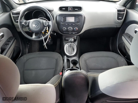 2016 Kia Soul + with VIN KNDJP3A52G7322863, listed as a Copart auction lot 53725155 with 0 mi miles and Salvage Title. Bid and sale history available at carsss.com. Image 8.