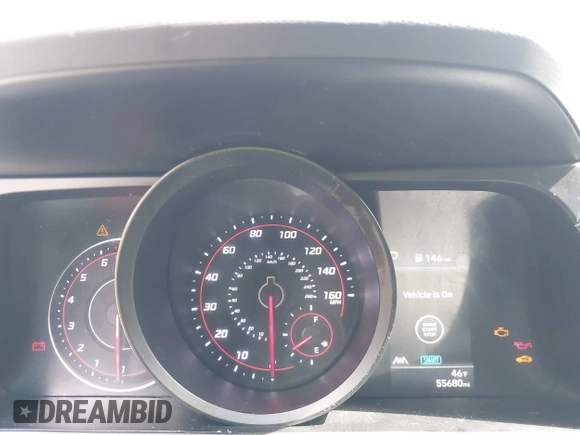 2022 Hyundai Elantra SEL with VIN KMHLM4AGXNU272717, listed as a IAAI auction lot 41879304 with 55,680 mi miles and . Bid and sale history available at DreamBid. Image 7.