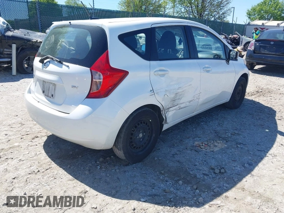 2016 Nissan Note SV with VIN 3N1CE2CP8GL406661, listed as a IAAI auction lot 42138965 with 85,924 mi miles and . Bid and sale history available at DreamBid. Image 4.