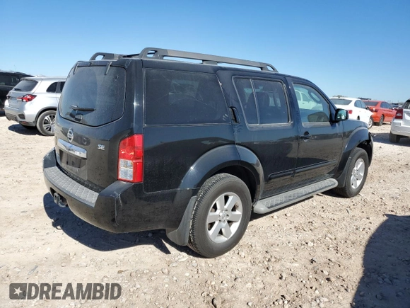 2008 Nissan Pathfinder SE with VIN 5N1AR18U68C664039, listed as a Copart auction lot 84506264 with 148,014 mi miles and Salvage Title. Bid and sale history available at carsss.com. Image 3.
