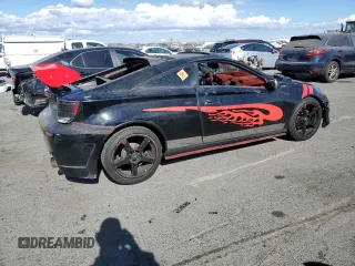 2002 Toyota Celica GT with VIN JTDDR32T120128461, listed as a Copart auction lot 78031324 with 185,315 mi miles and Salvage Title. Bid and sale history available at carsss.com. Image 3.
