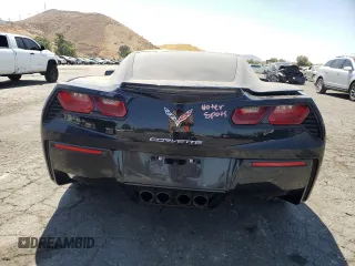 2019 Chevrolet Corvette 1LT with VIN 1G1YB2D73K5121961, listed as a Copart auction lot 67285134 with 48,447 mi miles and Salvage Title. Bid and sale history available at carsss.com. Image 6.