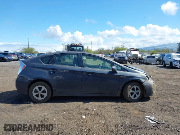 2012 Toyota Prius One with VIN JTDKN3DU3C1541390, listed as a IAAI auction lot 41492260 with 134,530 mi miles. Bid and sale history available at carsss.com. Image 13.