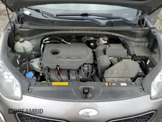 2019 Kia Sportage EX with VIN KNDPNCACXK7542002, listed as a Copart auction lot 53249515 with 110,708 mi miles and Salvage title. Bid and sale history available at DreamBid. Image 13.