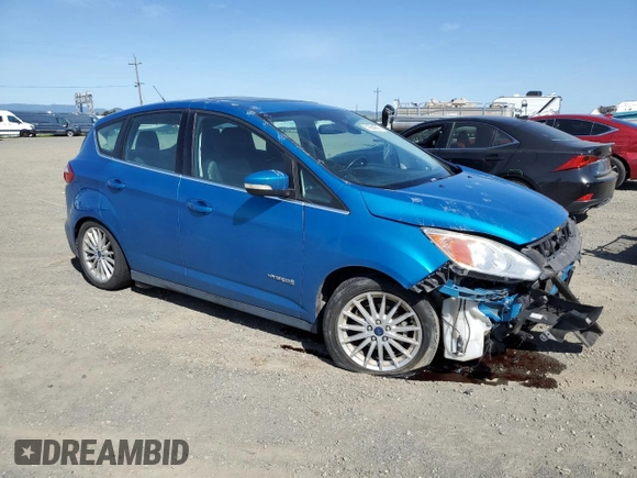2015 Ford C-Max SEL with VIN 1FADP5BU2FL115013, listed as a Copart auction lot 51884665 with 249,635 mi miles and Salvage Title. Bid and sale history available at carsss.com. Image 4.