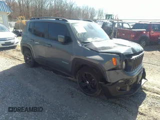 2018 Jeep Renegade Altitude z VIN ZACCJABB8JPH27333, wystawiony jako IAAI lot #32404201 z przebiegiem 62 952 mil mil oraz . Historia ofert i sprzedaży dostępna na DreamBid. Obrazek 1.