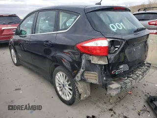 2015 Ford C-Max SEL with VIN 1FADP5CU6FL109309, listed as a Copart auction lot 43645495 with 142,313 mi miles and Salvage Title. Bid and sale history available at DreamBid. Image 2.