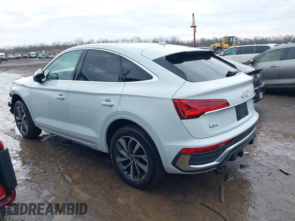 2023 Audi Q5 Sportback S line Premium Plus with VIN WA15AAFY7P2119257, listed as a IAAI auction lot 41413204 with 12,671 mi miles and . Bid and sale history available at DreamBid. Image 15.
