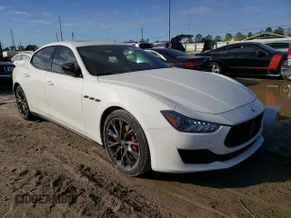 2019 Maserati Ghibli with VIN ZAM57XSAXK1338255, listed as a Copart auction lot 81404883 with Not Provided miles. Bid and sale history available at carsss.com. Image 4.