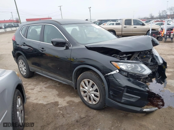 2017 Nissan Rogue SL with VIN 5N1AT2MV5HC783397, listed as a IAAI auction lot 41463680 with 104,245 mi miles. Bid and sale history available at carsss.com. Image 1.