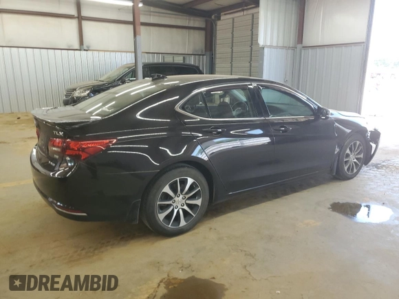 2015 Acura TLX Technology with VIN 19UUB1F55FA006403, listed as a Copart auction lot 61281425 with 97,515 mi miles and Salvage title. Bid and sale history available at DreamBid. Image 3.