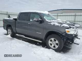 2020 Ram 1500 Big Horn with VIN 1C6SRFFM4LN224706, listed as a Copart auction lot 44344875 with 120,072 mi miles and Salvage Title. Bid and sale history available at carsss.com. Image 4.