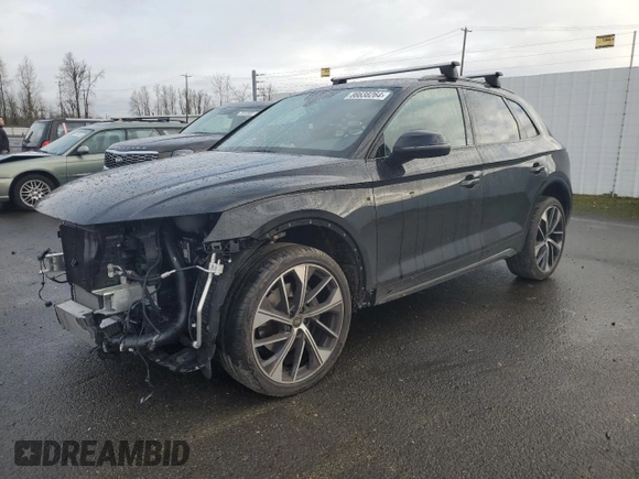 2023 Audi SQ5 Premium Plus with VIN WA1B4AFY2P2135344, listed as a Copart auction lot 86638264 with 15,897 mi miles and Salvage Title. Bid and sale history available at carsss.com. Image 1.