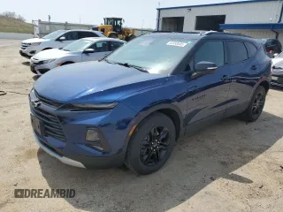 2022 Chevrolet Blazer LT z VIN 3GNKBJRS4NS162573, wystawiony jako Copart lot #54593685 z przebiegiem 48 516 mil mil oraz Szkoda całkowita • Salvage title. Historia ofert i sprzedaży dostępna na DreamBid. Obrazek 1.