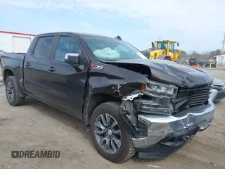2021 Chevrolet Silverado 1500 LT with VIN 3GCUYDED7MG426301, listed as a IAAI auction lot 41836686 with 62,710 mi miles and . Bid and sale history available at DreamBid. Image 1.