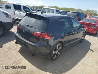 2015 Volkswagen Golf GTI Autobahn with VIN 3VW4T7AU1FM102591, listed as a Copart auction lot 49896194 with 74,947 mi miles and Salvage Title. Bid and sale history available at carsss.com. Image 3.