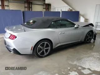 2024 Ford Mustang EcoBoost with VIN 1FAGP8UH9R5120166, listed as a Copart auction lot 51056675 with 27,412 mi miles and Clean Title. Bid and sale history available at carsss.com. Image 3.
