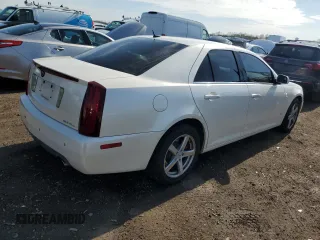 2007 Cadillac STS z VIN 1G6DW677070125177, wystawiony jako Copart lot #54316725 z przebiegiem 154 895 mil mil oraz Szkody całkowita. Historia ofert i sprzedaży dostępna na DreamBid. Obrazek 3.