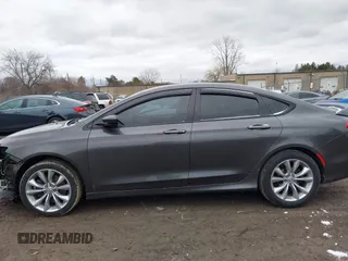 2015 Chrysler 200 S with VIN 1C3CCCBG9FN516065, listed as a IAAI auction lot 41921668 with 162,801 mi miles. Bid and sale history available at carsss.com. Image 15.