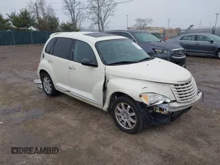 2007 Chrysler PT Cruiser Limited with VIN 3A8FY68B47T623526, listed as a IAAI auction lot 41994985 with 153,132 mi miles. Bid and sale history available at carsss.com. Image 1.