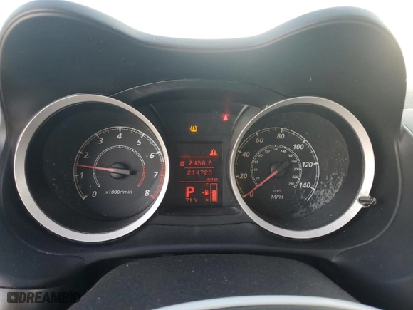 2012 Mitsubishi Lancer ES with VIN JA32U2FU4CU016362, listed as a Copart auction lot 47484695 with 214,729 mi miles and Salvage Title. Bid and sale history available at carsss.com. Image 9.