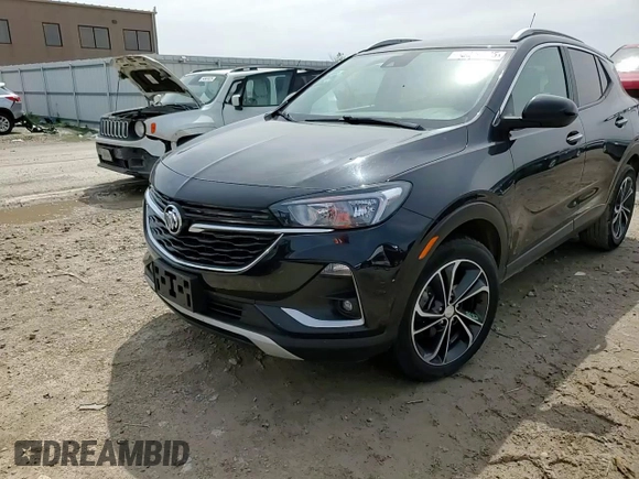 2021 Buick Encore GX Select with VIN KL4MMDS23MB132766, listed as a Copart auction lot 55040725 with 64,542 mi miles and Salvage title. Bid and sale history available at DreamBid. Image 14.