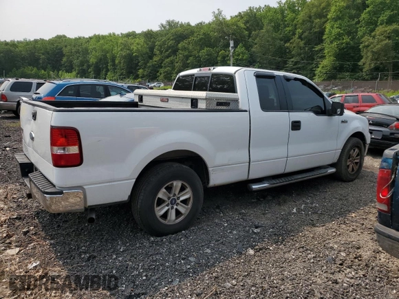 2006 Ford F-150 XLT with VIN 1FTPX12576NB03534, listed as a Copart auction lot 58953355 with 289,675 mi miles and Salvage title. Bid and sale history available at DreamBid. Image 3.