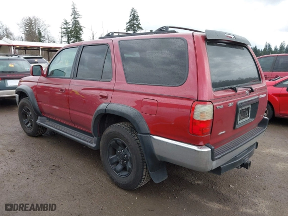 2000 Toyota 4Runner SR5 with VIN JT3HN86R2Y0294395, listed as a IAAI auction lot 41777872 with 340,445 mi miles. Bid and sale history available at carsss.com. Image 3.