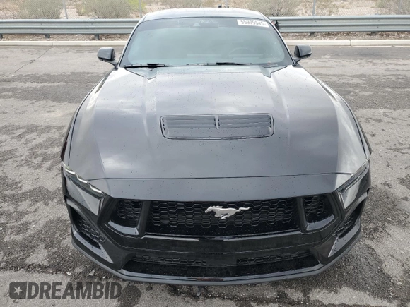 2024 Ford Mustang GT with VIN 1FA6P8CF3R5411497, listed as a Copart auction lot 55979545 with 6,607 mi miles and Salvage title. Bid and sale history available at DreamBid. Image 5.