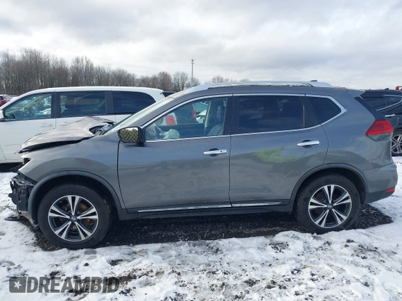 2017 Nissan Rogue SL with VIN JN8AT2MV7HW271485, listed as a IAAI auction lot 41100772 with 106,965 mi miles. Bid and sale history available at carsss.com. Image 15.