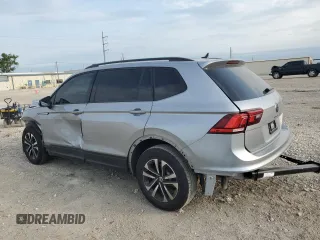 2024 Volkswagen Tiguan S with VIN 3VVRB7AX6RM207431, listed as a Copart auction lot 53294335 with 821 mi miles and Salvage title. Bid and sale history available at DreamBid. Image 2.