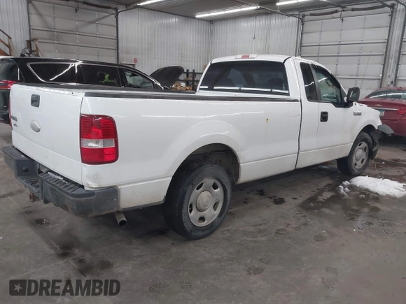2007 Ford F-150 XL with VIN 1FTRF12287NA79909, listed as a IAAI auction lot 41432103 with 0 mi miles. Bid and sale history available at carsss.com. Image 4.