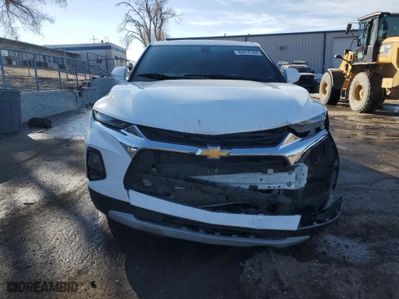 2020 Chevrolet Blazer LT with VIN 3GNKBHRS9LS579550, listed as a Copart auction lot 82816124 with 112,686 mi miles and Salvage Title. Bid and sale history available at carsss.com. Image 5.